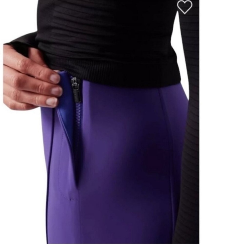 Athleta Glacier Snow Skinny Purple Pants - Picture 2 of 5